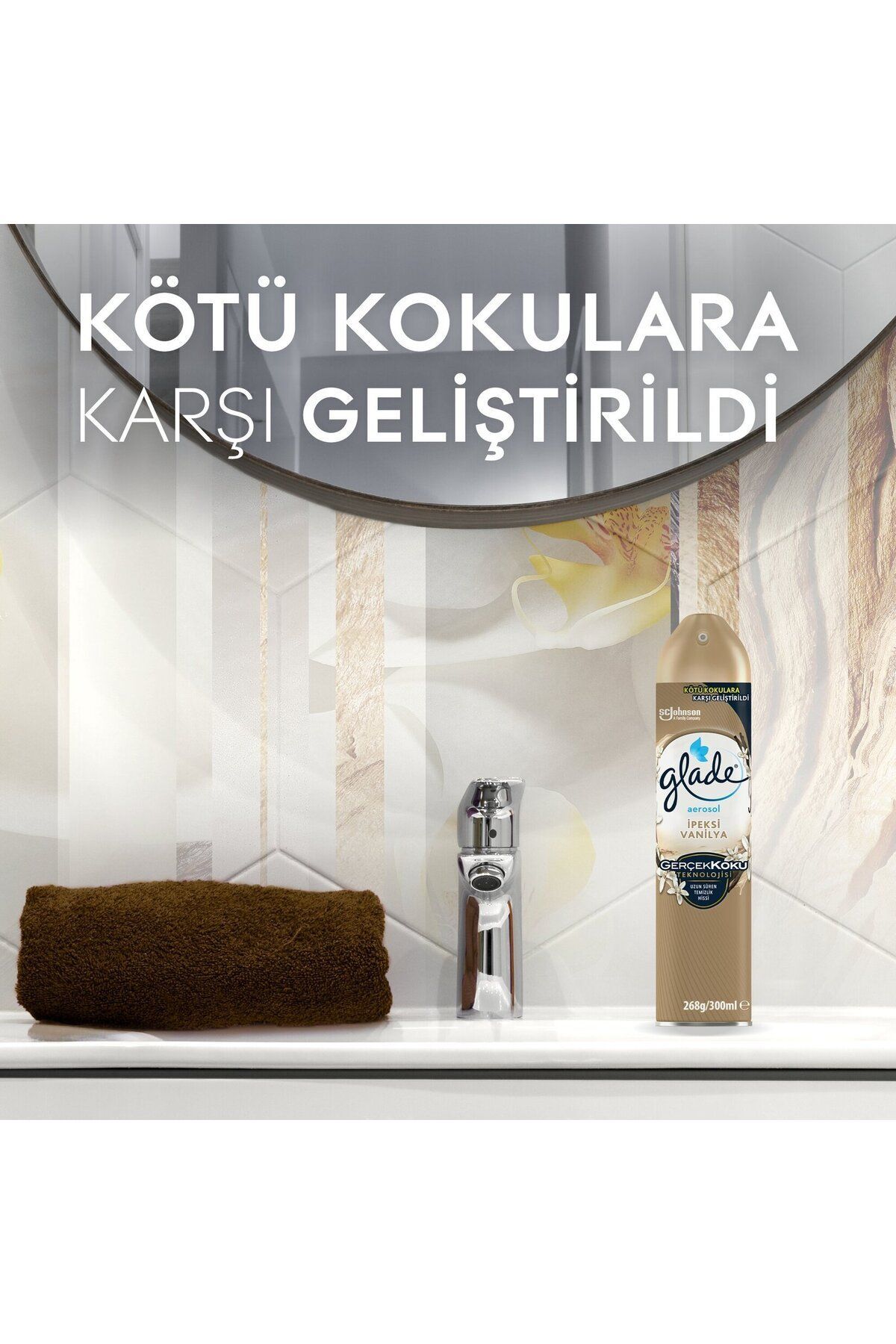 Sprey Aerosol İpeksi Vanilya 300 Ml