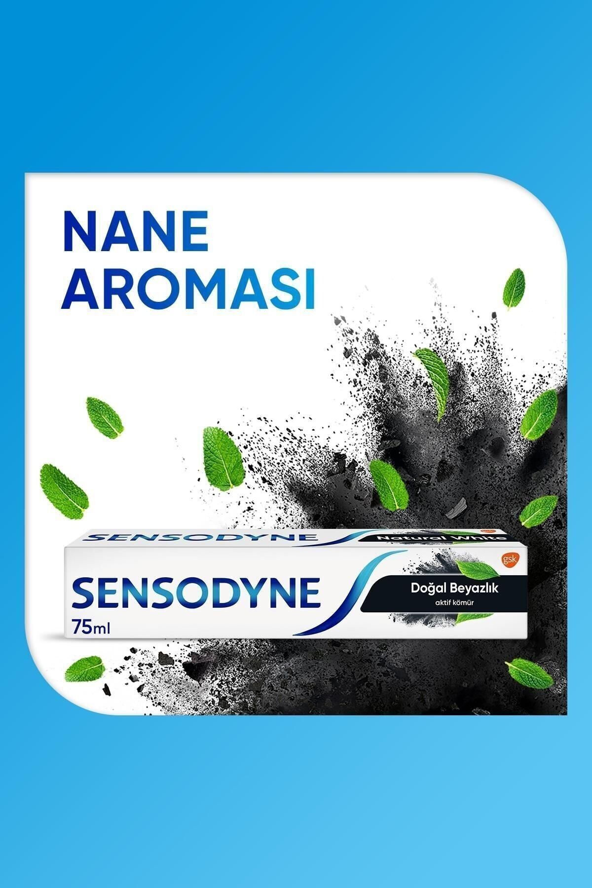 Doğal Beyazlık Kömürlü 75 ml