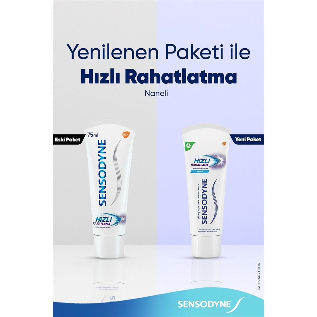Hızlı Rahatlama Diş Macunu 75 ml