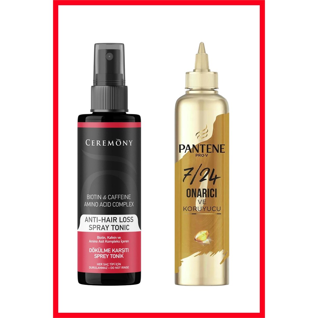 Biotin & Kafein & Amino Kompleks Içeren Dökülme Karşıtı Saç Sprey Toniği 250 ml Pantene 7