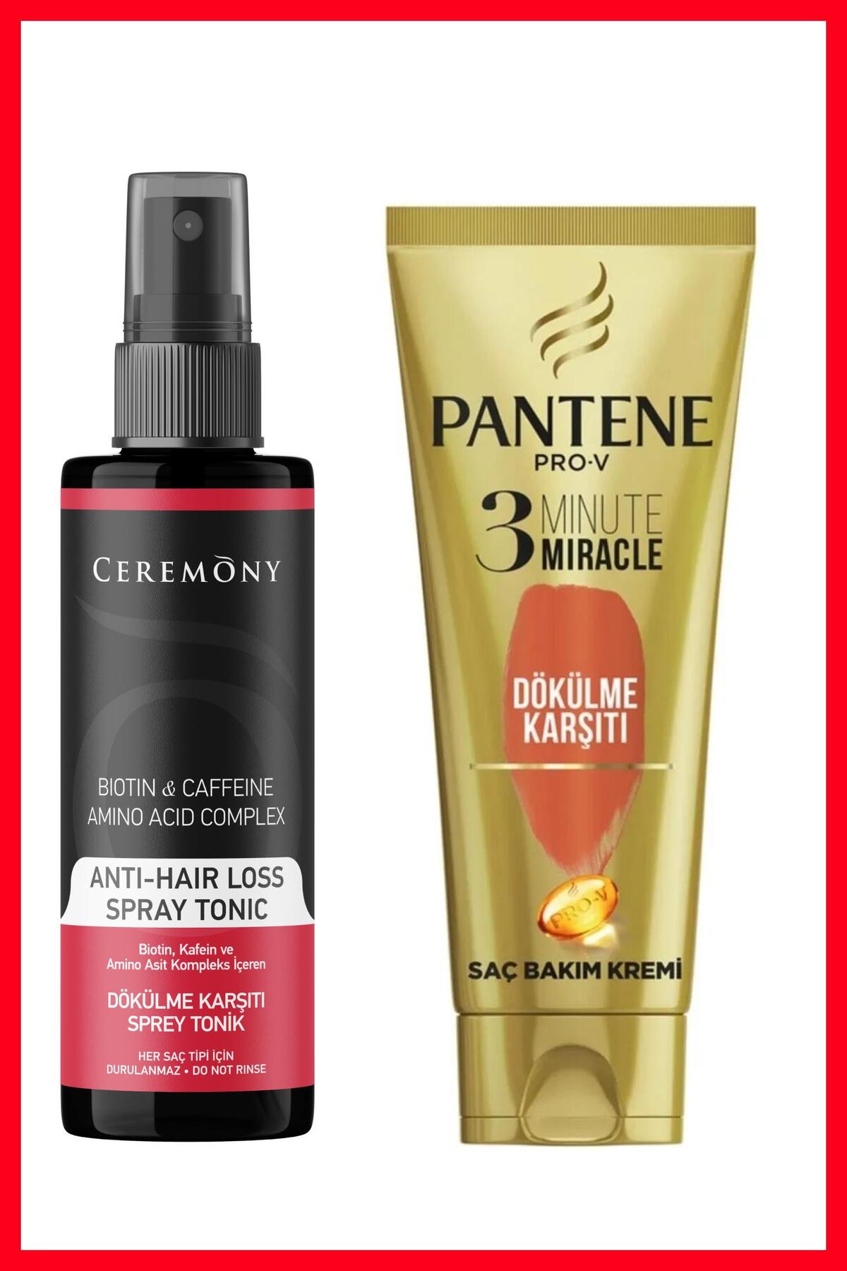 Biotin & Kafein & Amino Kompleks Içeren Dökülme Karşıtı Saç Sprey Toniği 250 ml Pantene 3