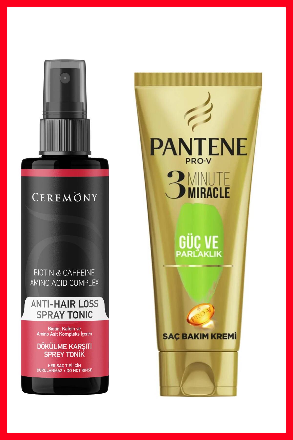 Biotin & Kafein & Amino Kompleks Içeren Dökülme Karşıtı Saç Sprey Toniği 250 ml Pantene 3