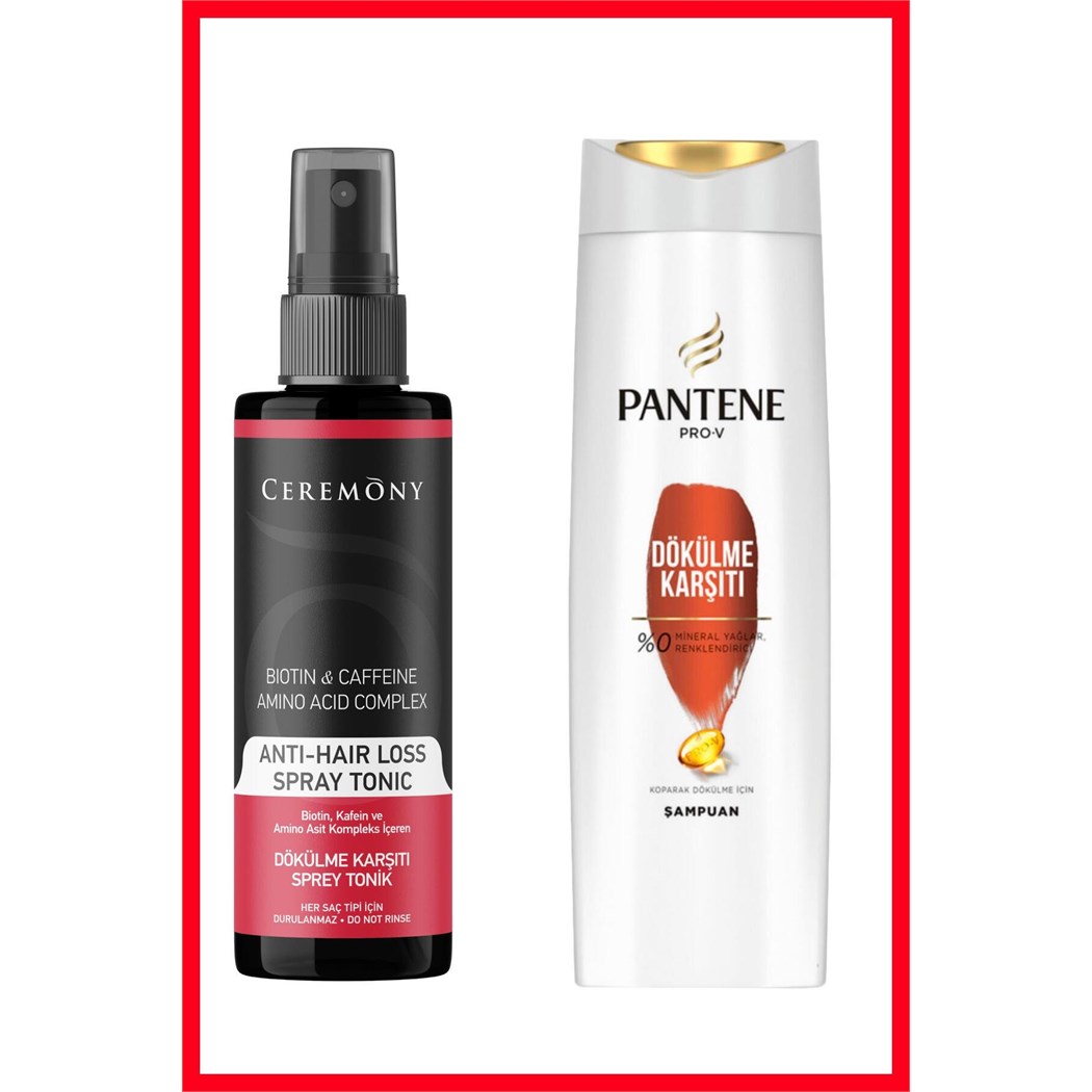 Biotin & Kafein & Amino Kompleks Içeren Dökülme Karşıtı Saç Sprey Toniği 250 ml Pantene 3