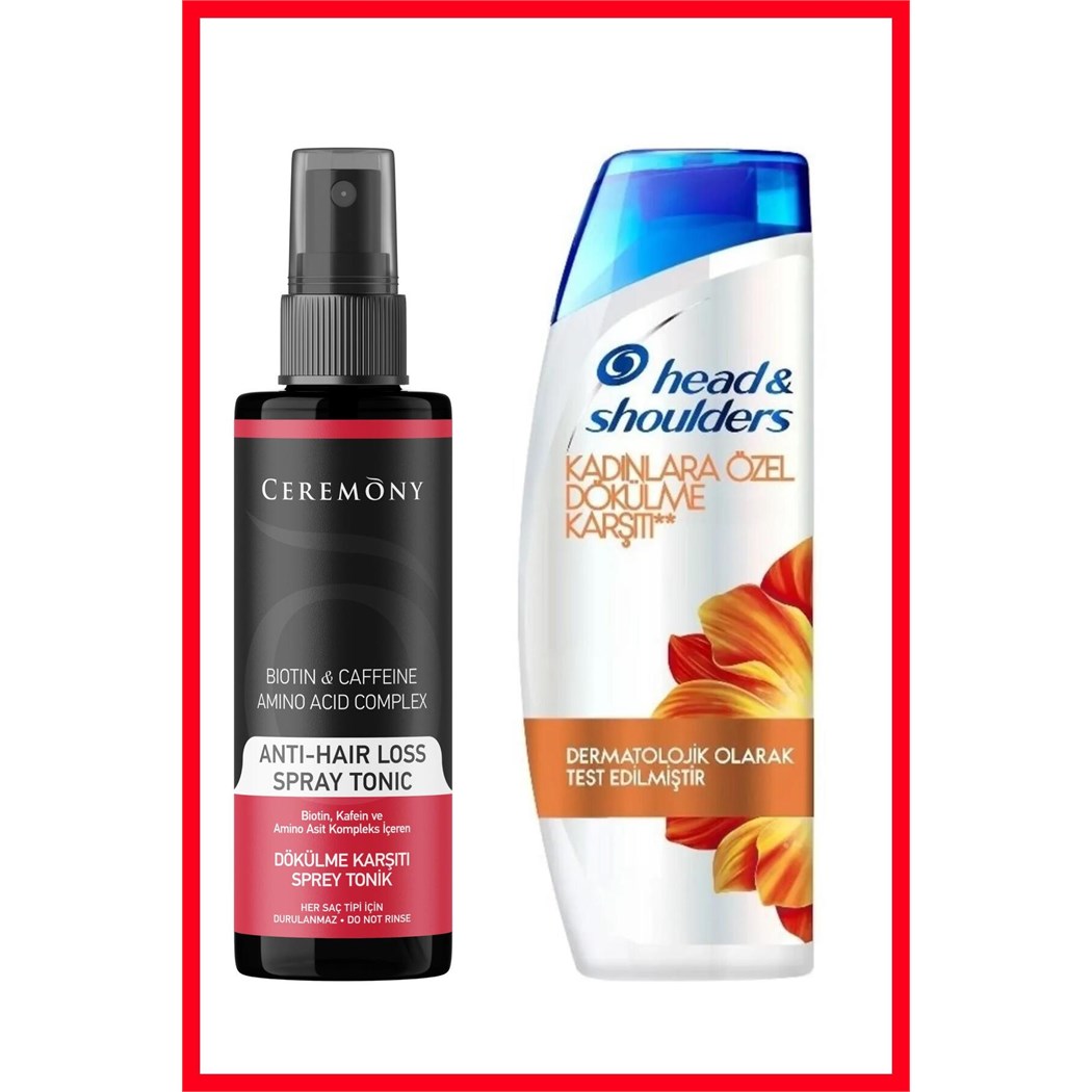 Biotin & Kafein & Amino Kompleks Içeren Dökülme Karşıtı Saç Sprey Toniği 250 ml Head And
