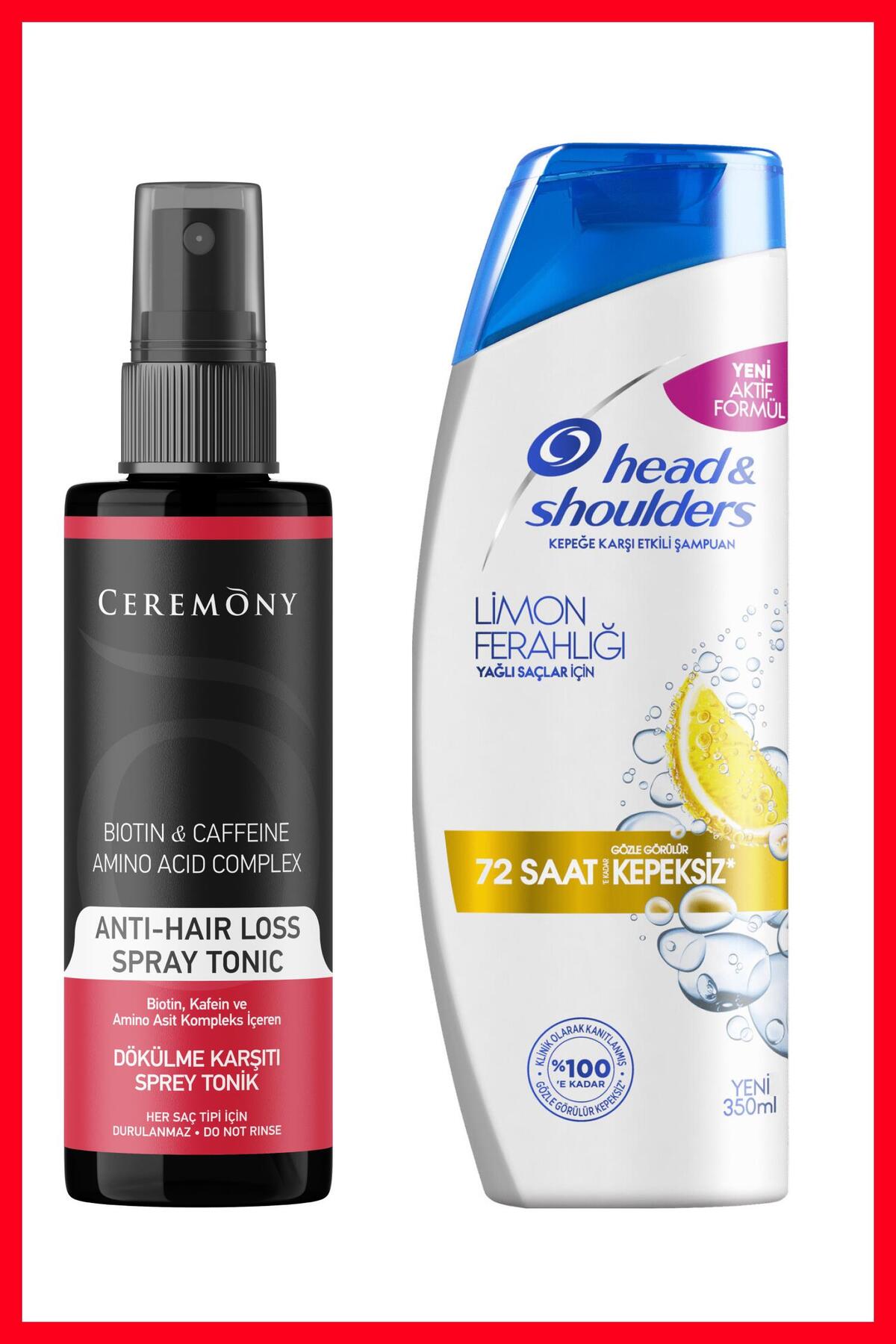 Biotin & Kafein & Amino Kompleks Içeren Dökülme Karşıtı Saç Sprey Toniği 250 ml Head & Sh