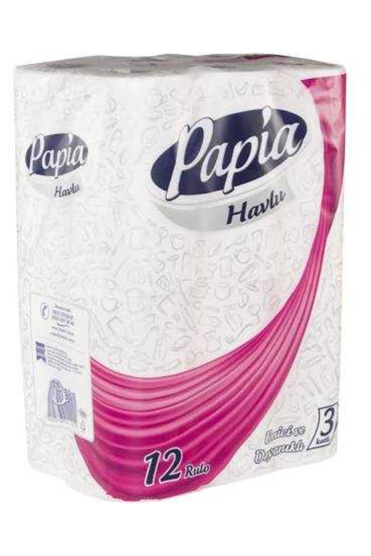 Papia Kağıt Havlu 12 Rulo *2