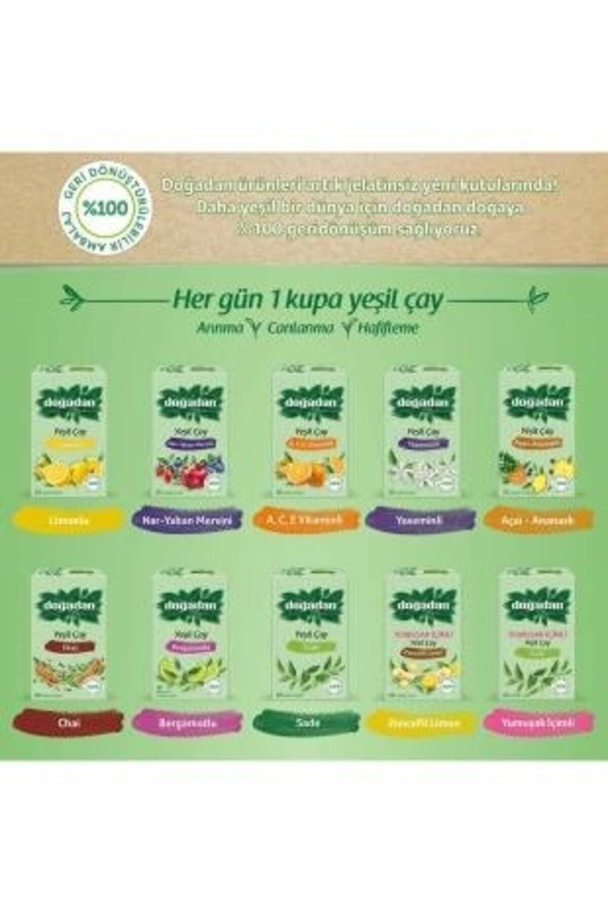 Yeşil Çay Açai 20 Adet