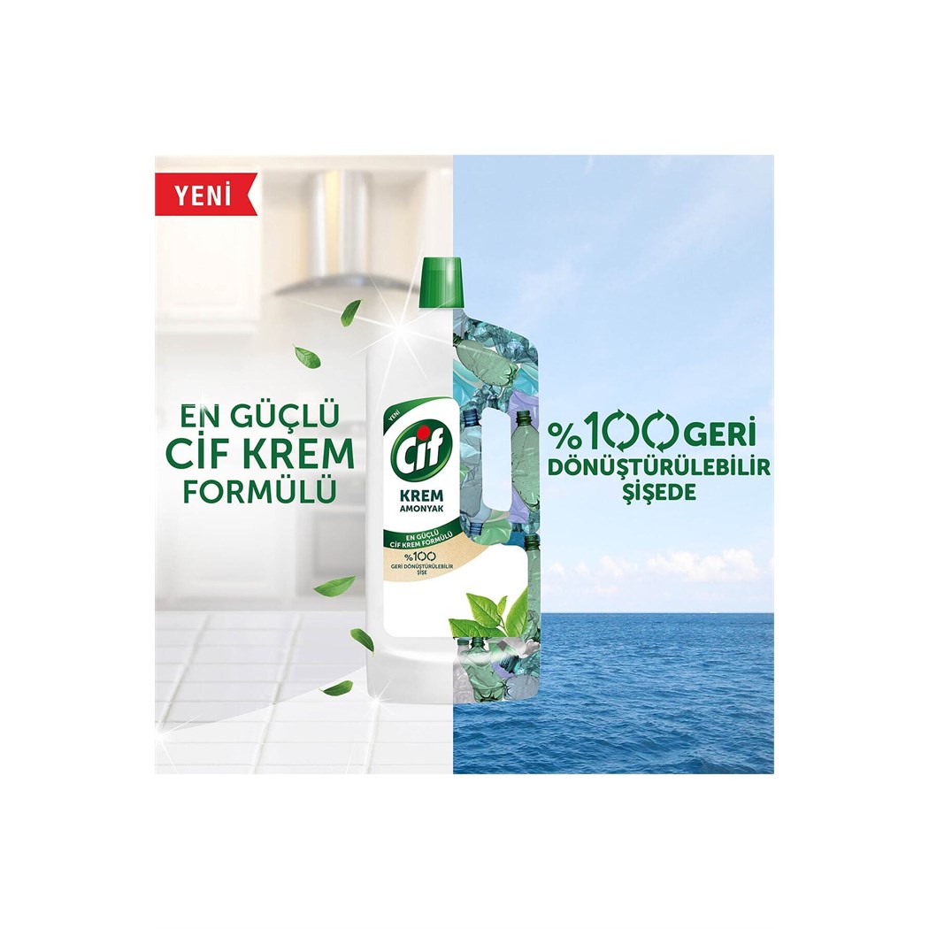 Krem 1500 ml Amonyaklı