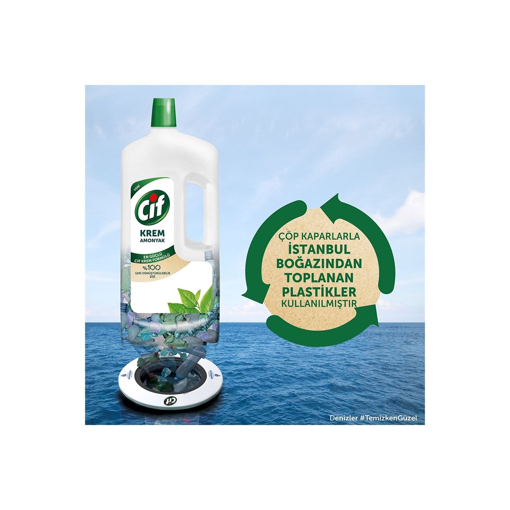 Krem 1500 ml Amonyaklı