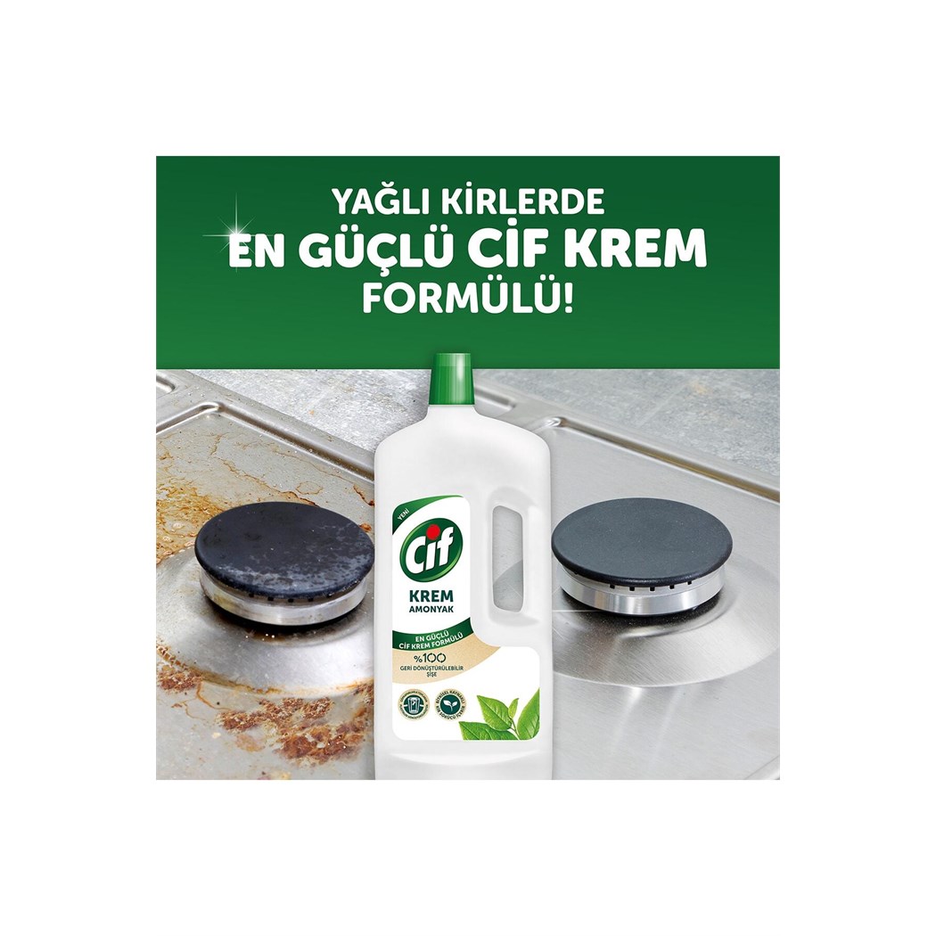 Krem 1500 ml Amonyaklı