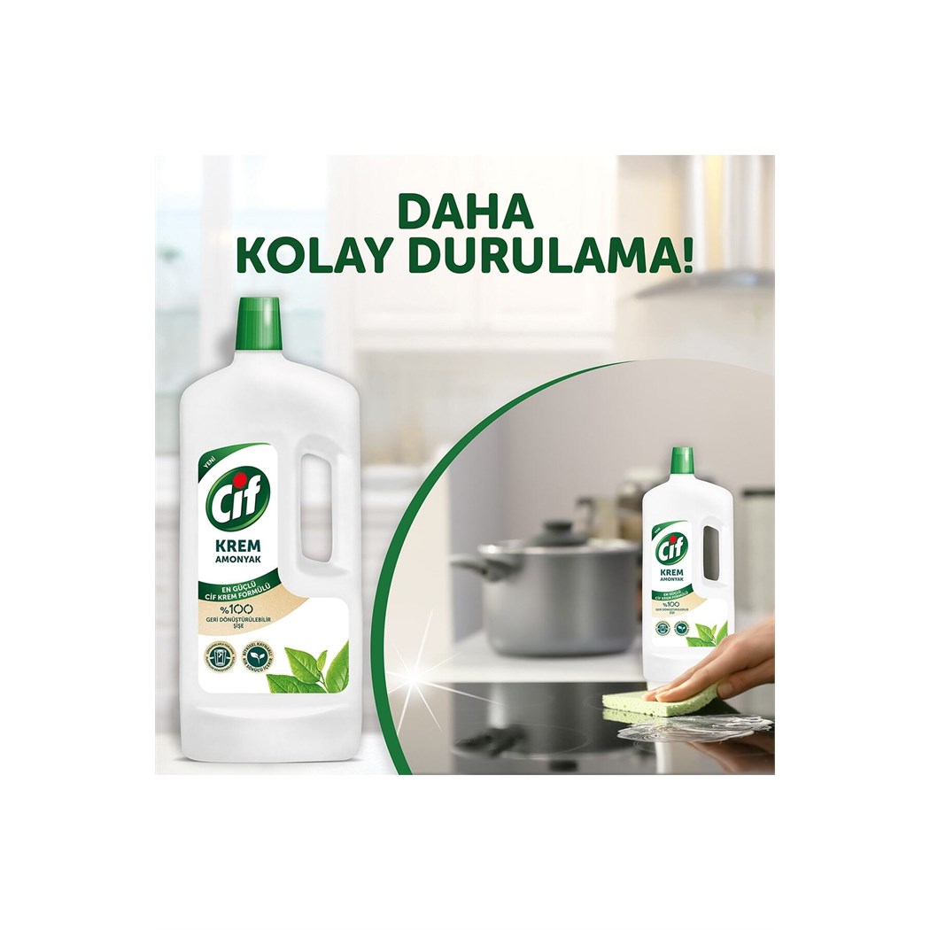 Krem 1500 ml Amonyaklı