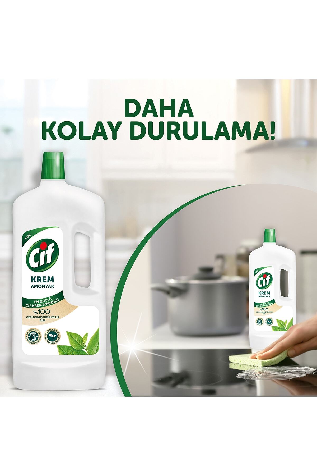 Krem 1500 ml Amonyaklı