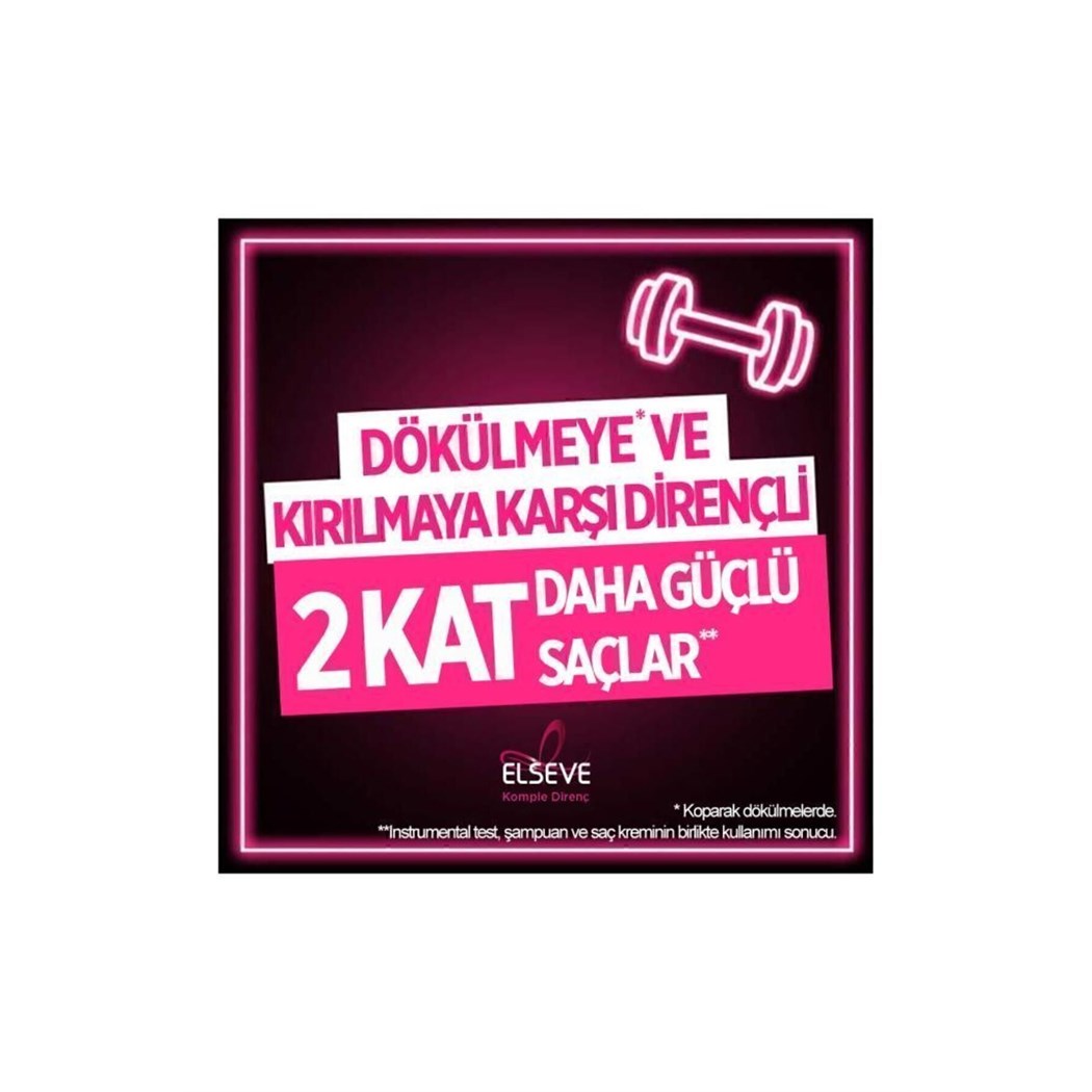 Komple Direnç Dökülme Karşıtı Bakım Kremi 390 Ml