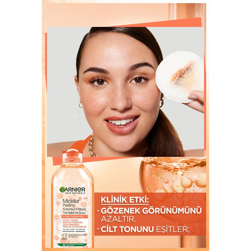 Garnier Makyaj Temizleme Jeli Peeling 400 Ml