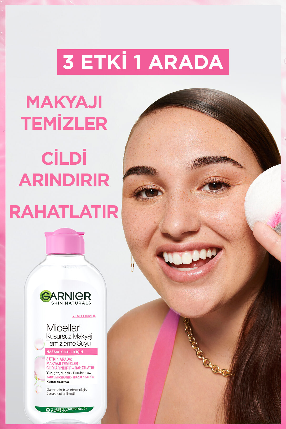 Garnier Makyaj Temizleme Jeli Hassas 200 Ml.