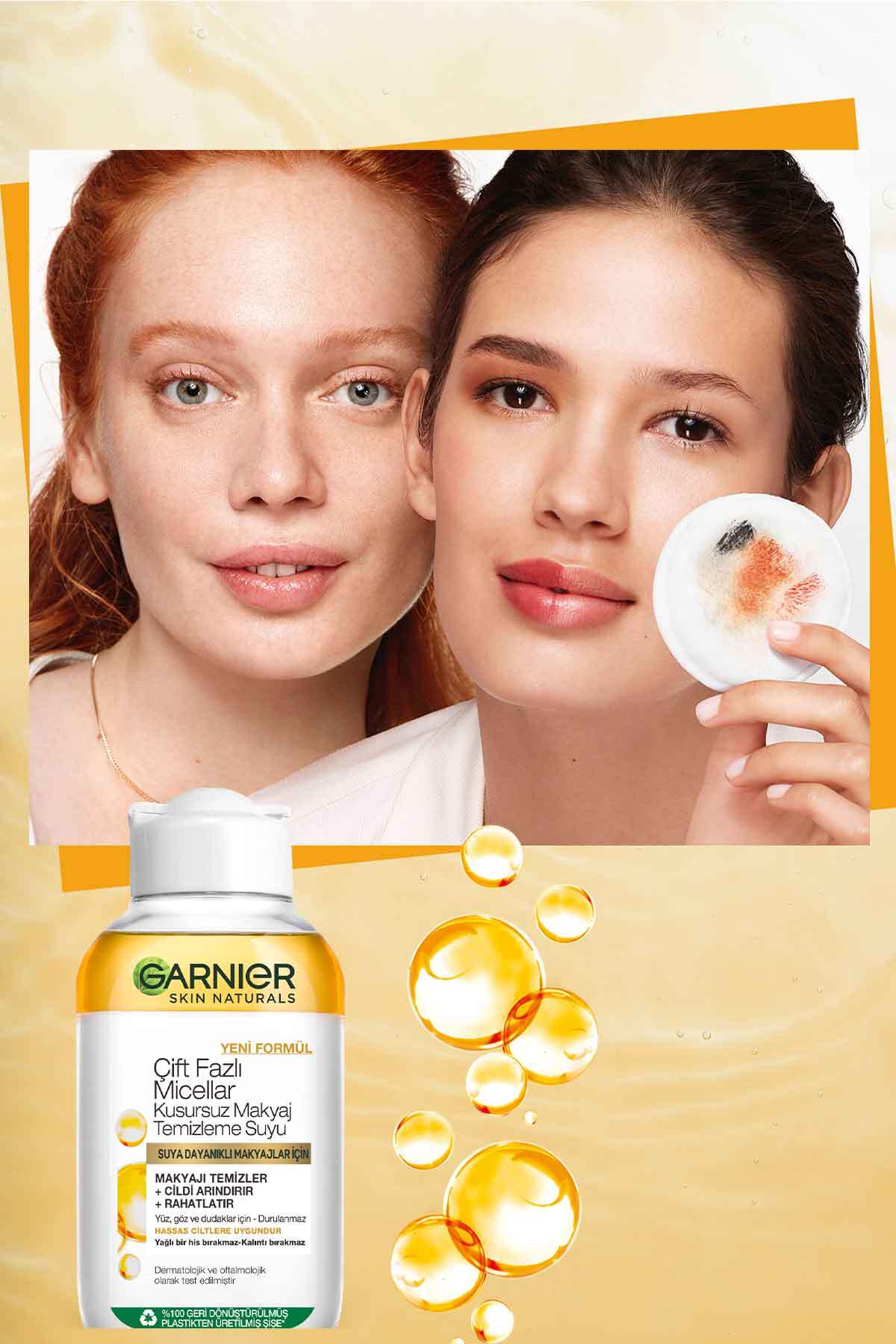 Garnier Çift Fazlı Micellar Makyaj Tem. Suyu 100 Ml