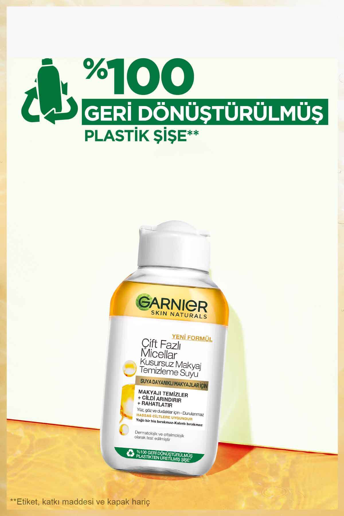 Garnier Çift Fazlı Micellar Makyaj Tem. Suyu 100 Ml