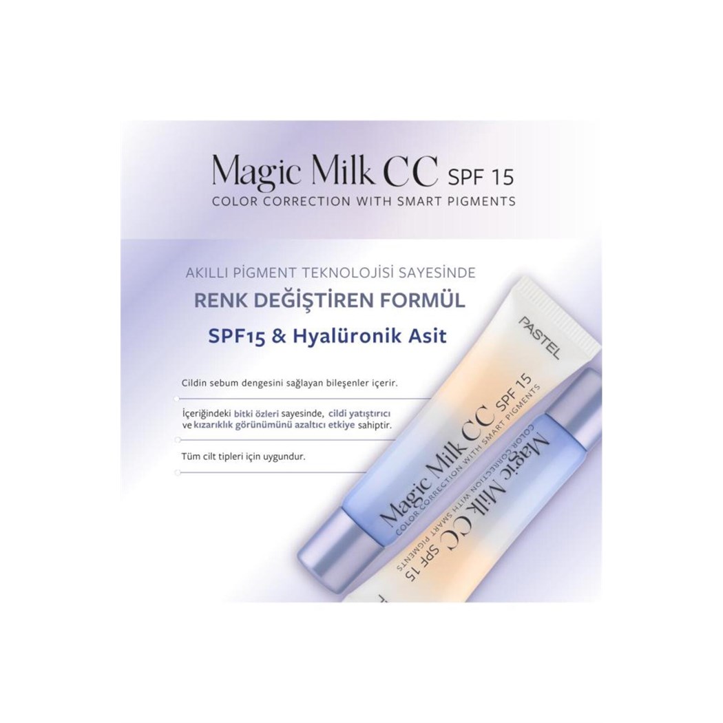 Magic Milk SPF 15cc With Smart Pigments 50-Light Medium