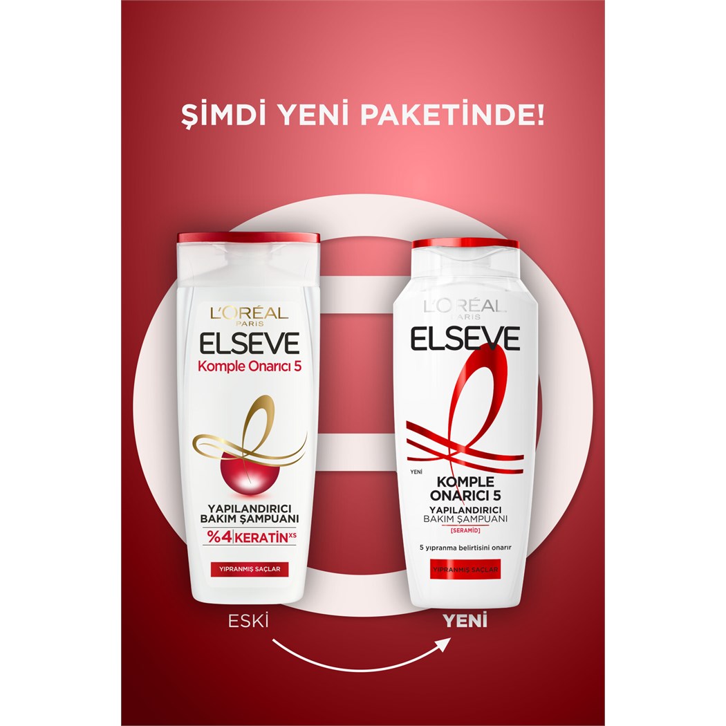 Komple Onarıcı 5 Yapılandırıcı Bakım Şampuanı 400 ml