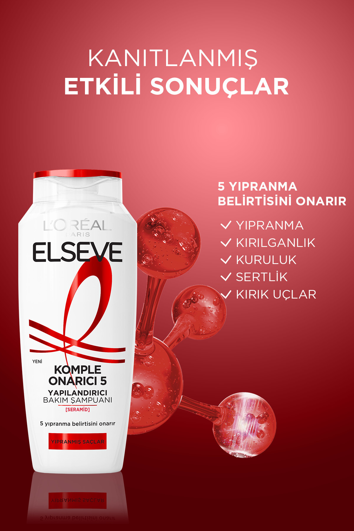 Komple Onarıcı 5 Yapılandırıcı Bakım Şampuanı 390 ml