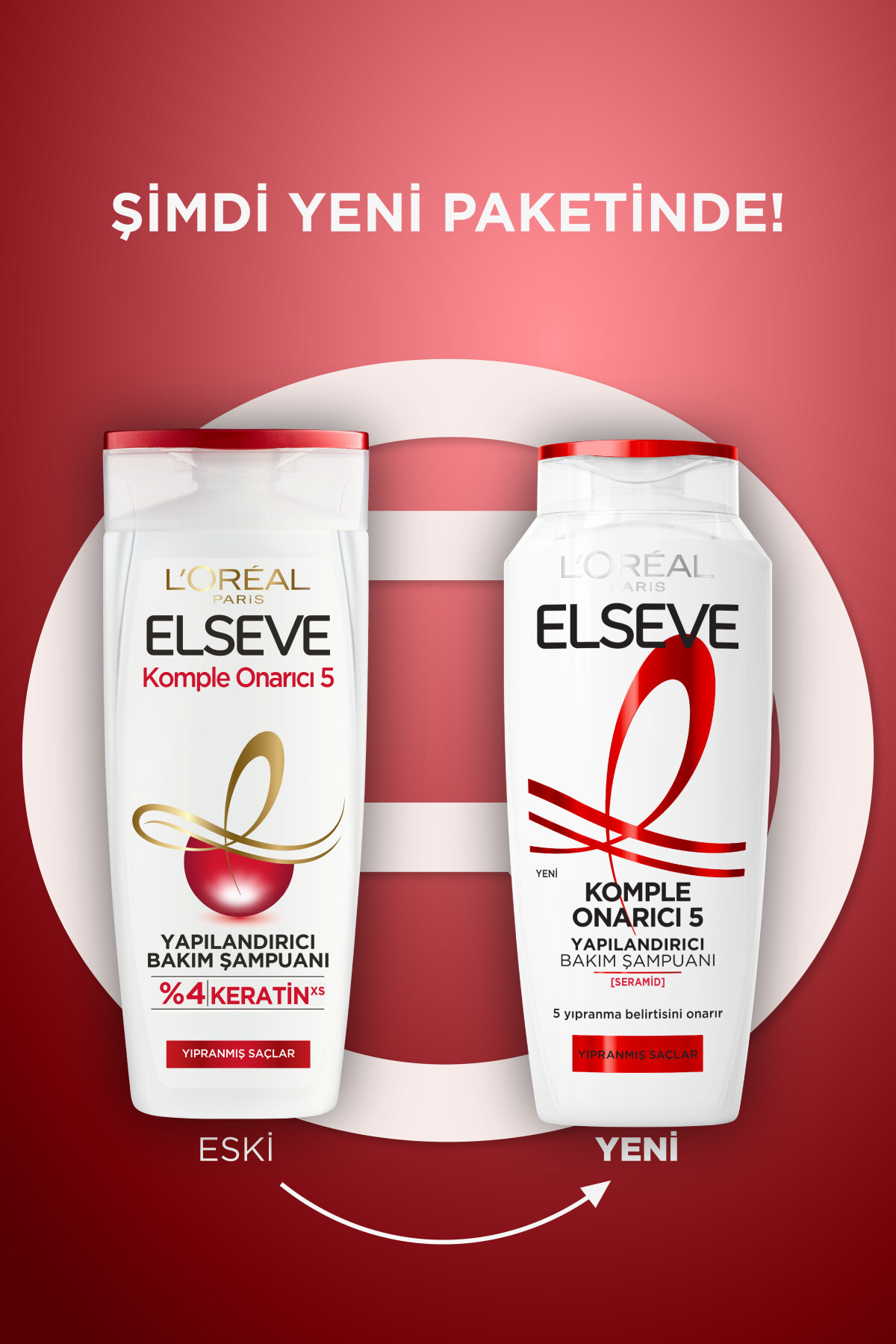 Komple Onarıcı 5 Yapılandırıcı Bakım Şampuanı 390 ml