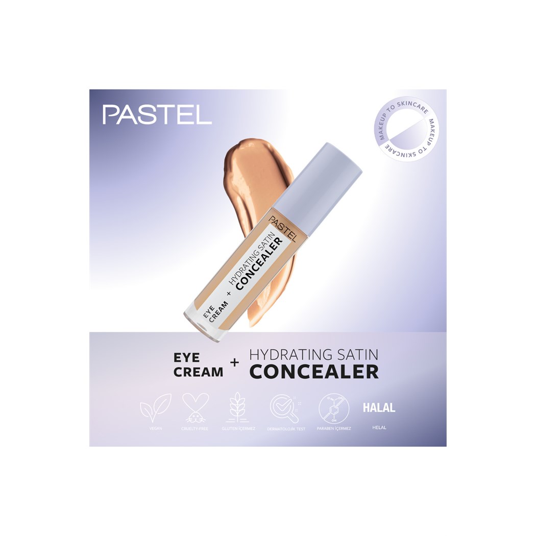 Eye Cream Hydrating Satin Concealer - Göz Kremi Göz Altı Kapatıcısı 66 Deep Medium