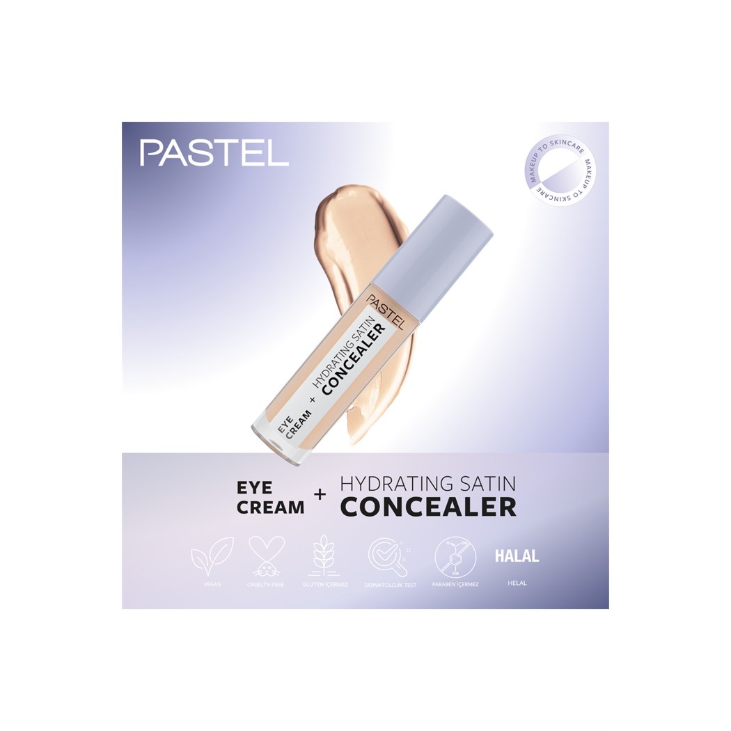 Eye Cream Hydrating Satin Concealer - Göz Kremi Göz Altı Kapatıcısı 61 Vanilla