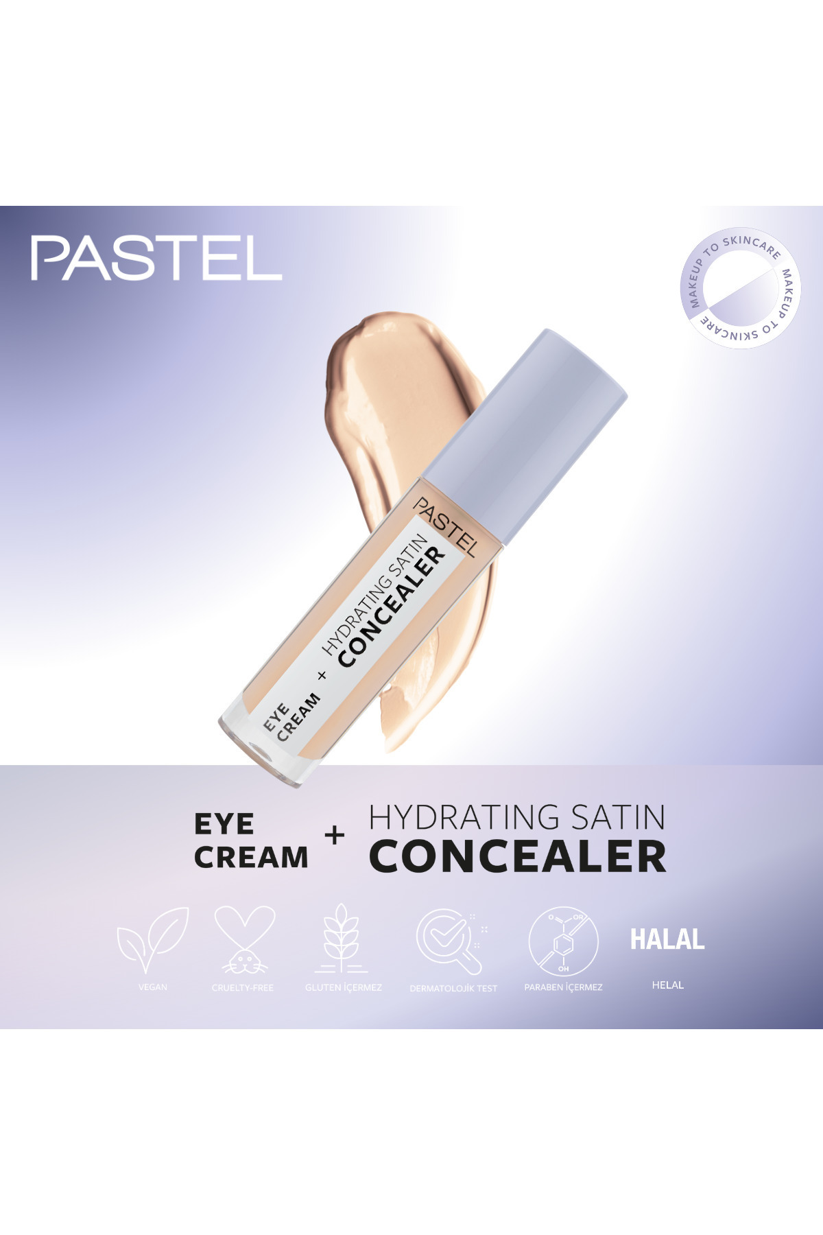Eye Cream Hydrating Satin Concealer - Göz Kremi Göz Altı Kapatıcısı 61 Vanilla