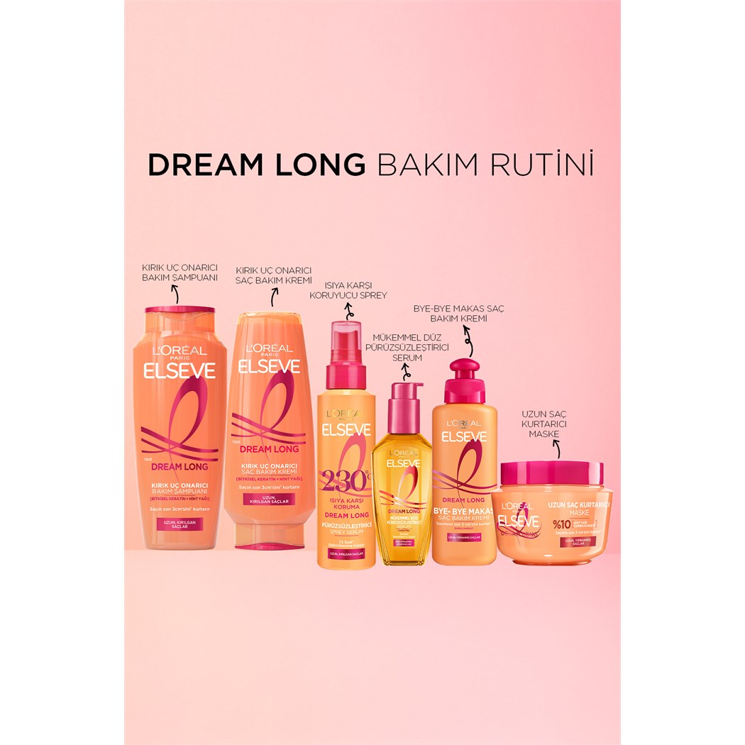 Dream Long Kırık Uç Onarıcı Bakım Şampuanı 300 ml