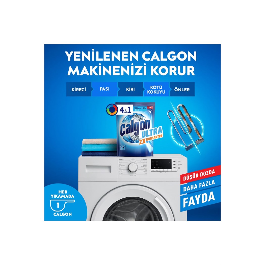 Power Kir, Pas, Kireç Ve Koku Önleyici 4'ü 1 Arada Ultra Konsantre Toz 250 G