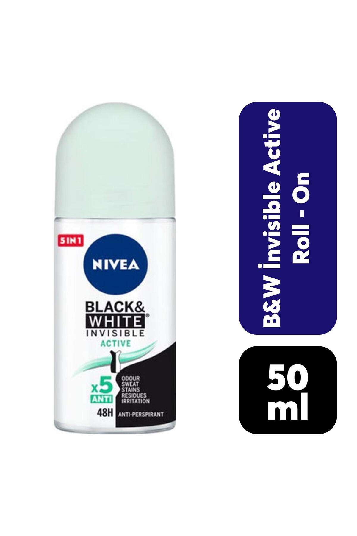 Roll-On 50 ml Kadın B&W Active