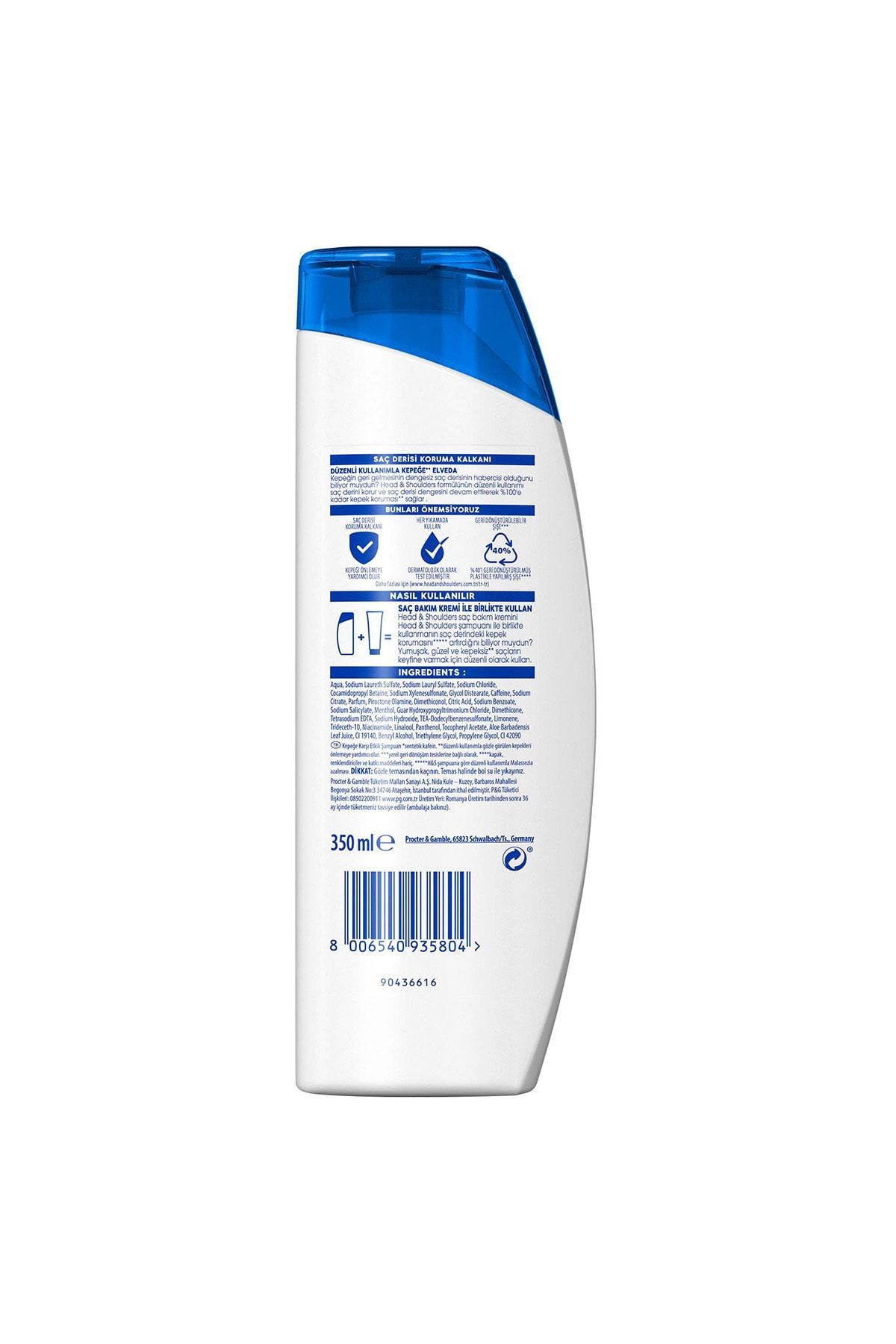 Head & Shoulders Şampuan 1-1 Dök Karşıtı Kafein