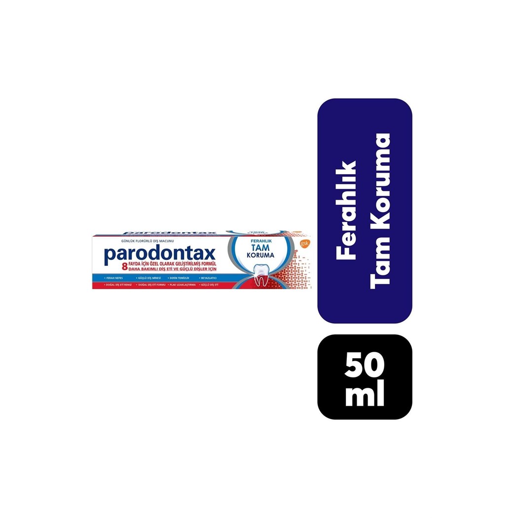 Paradontax Diş Macunu 50 Ml Tam Koruma Ferahlık