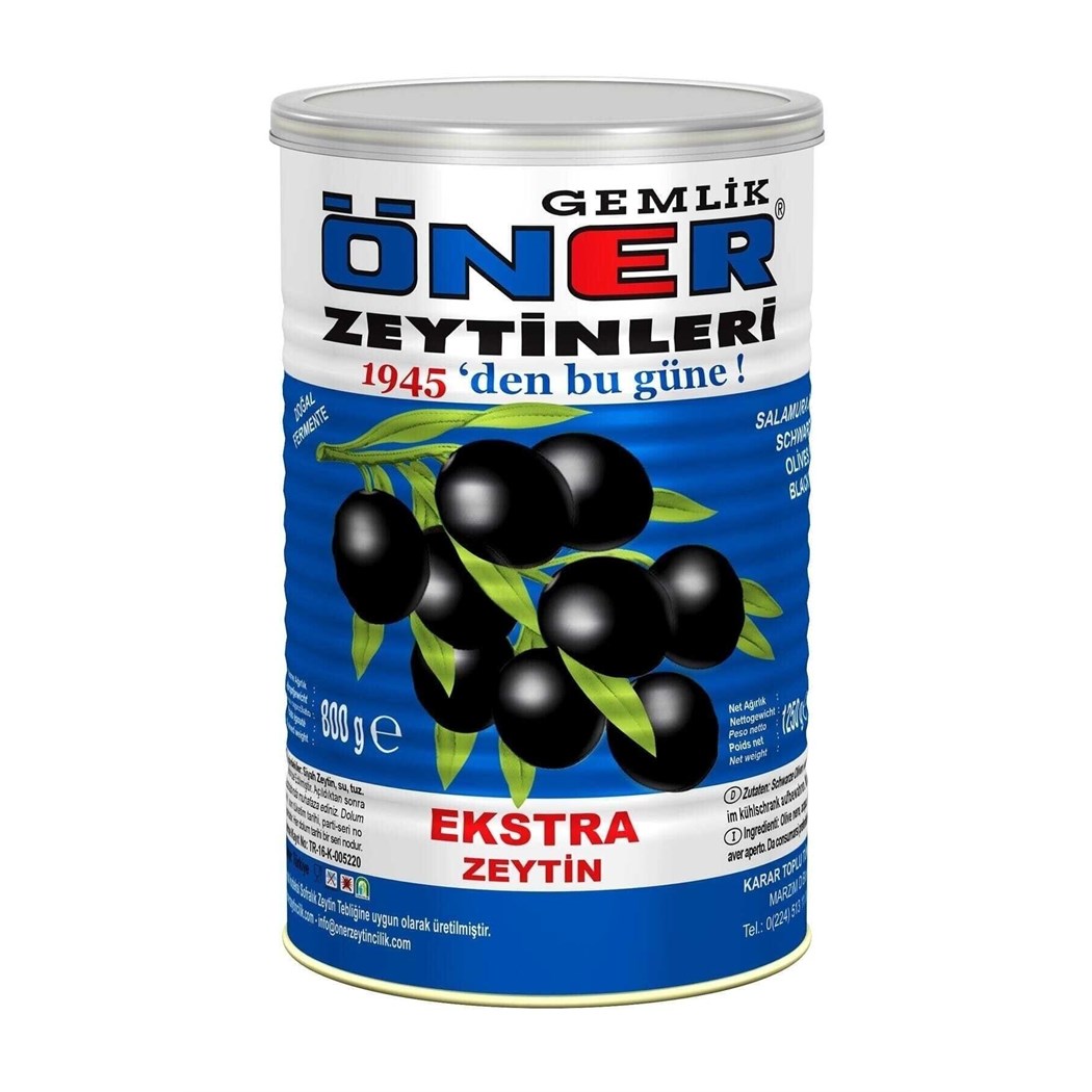 Siyah Zeytin Extra 800gr