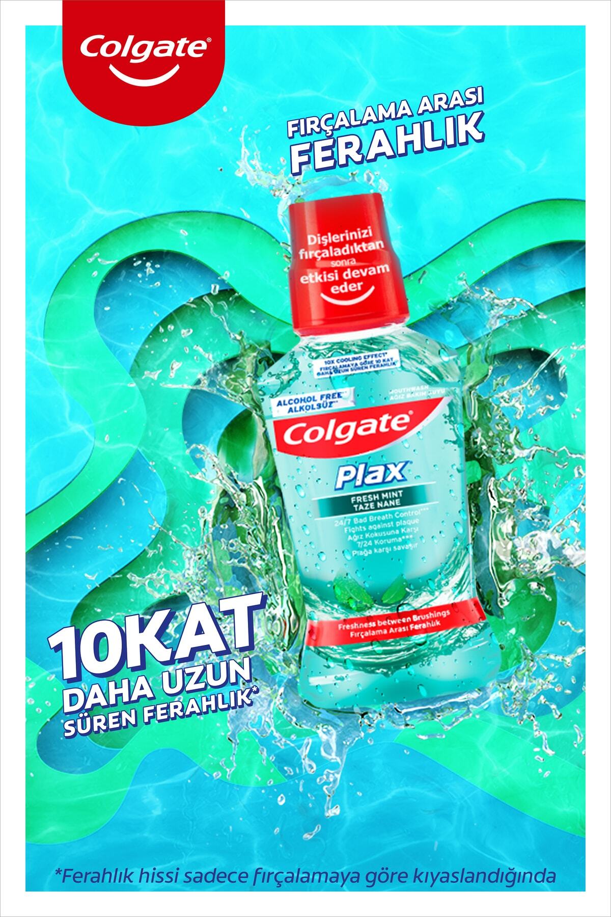 Colgata Plax Gargara 250 ml Taze Nane