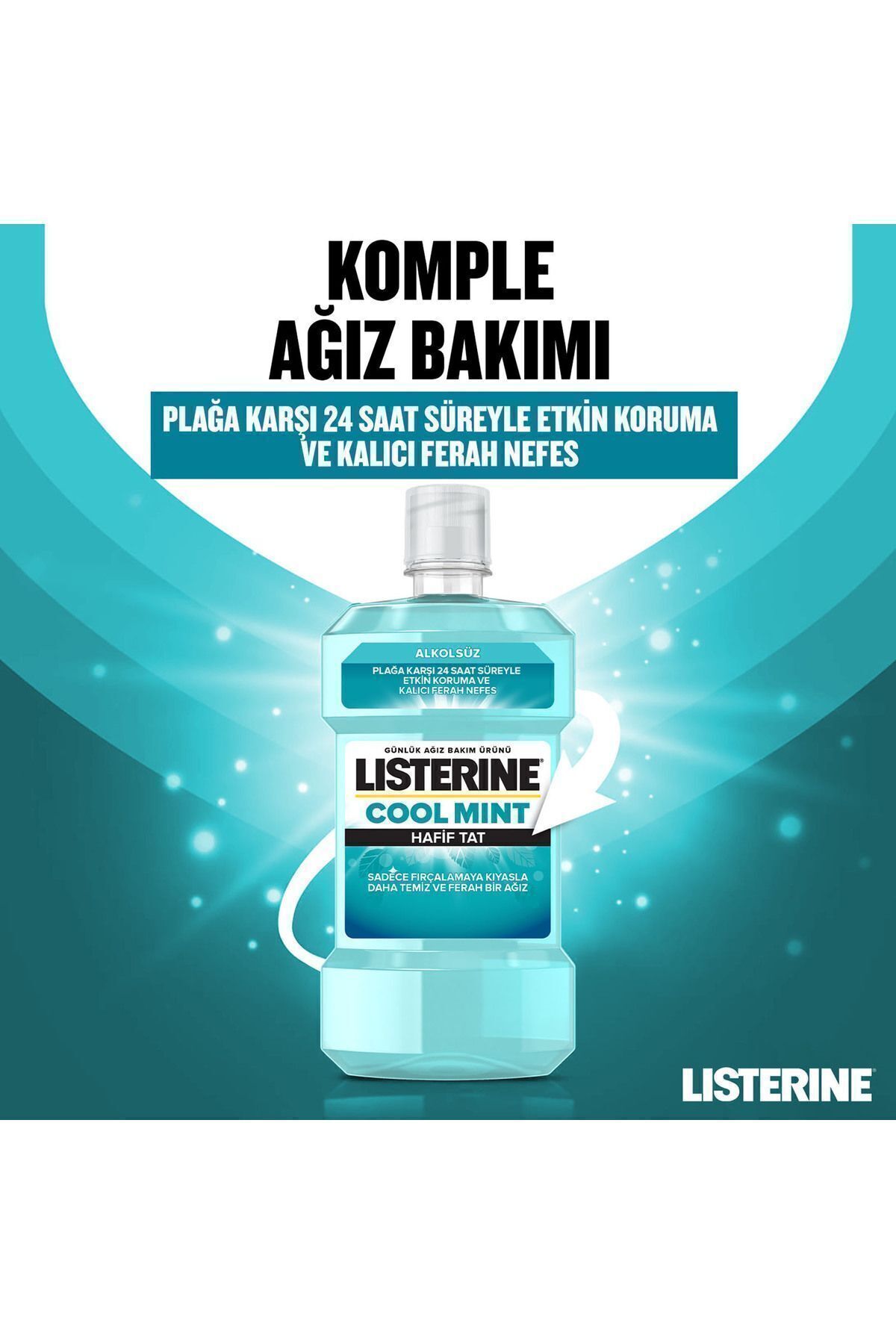 Cool Mint Hafif Tat Alkolsüz Ağiz Bakim Suyu 250 ml