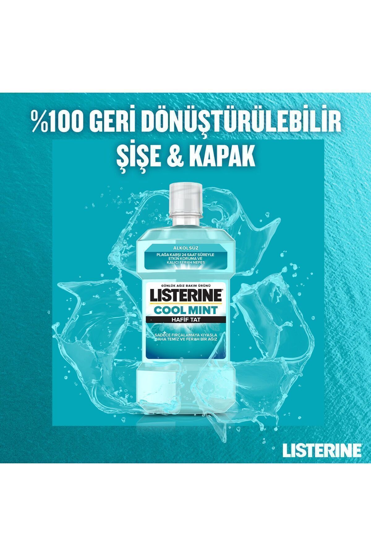 Cool Mint Hafif Tat Alkolsüz Ağiz Bakim Suyu 250 ml