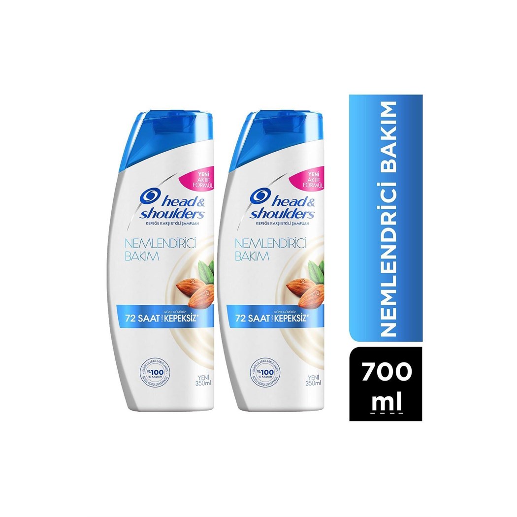 Head And Shoulders Head & Shoulders Nemlendirici Bakım Kepeğe Karşı Karşı Etkili Şampuan 350 ml X 2