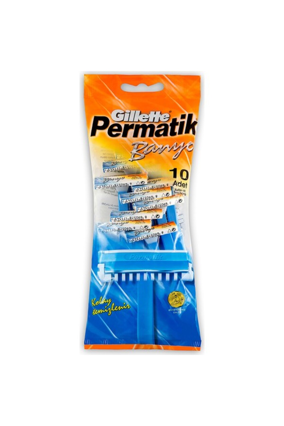 Permatik Banyo Kullan At Tıraş Bıçağı 10'lu