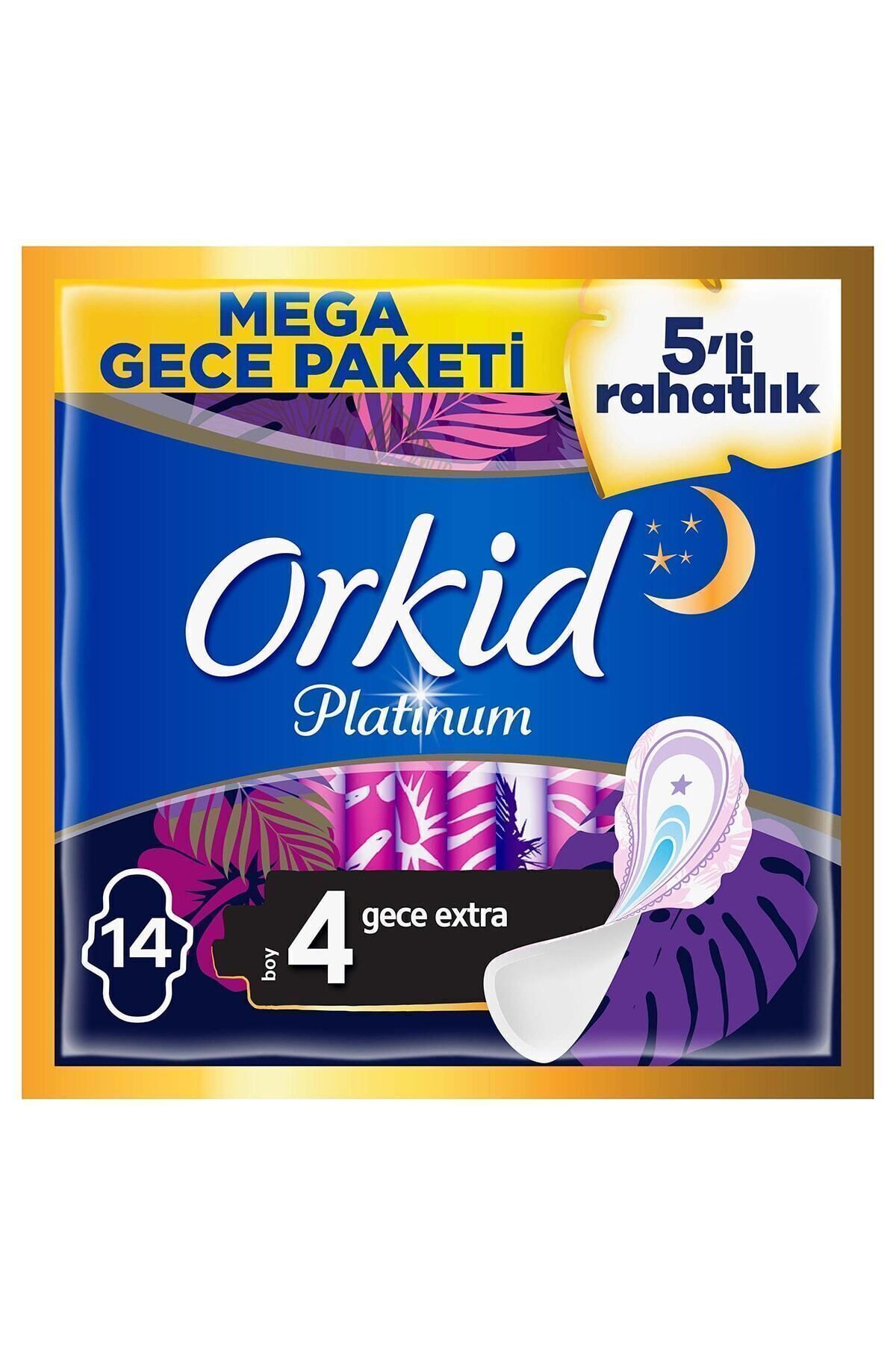 Ped Platinum 4'lü Gece Extra 14'lü