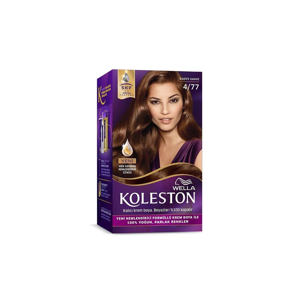Koleston Kit Saç Boyası 4/77 Kadife Kahve