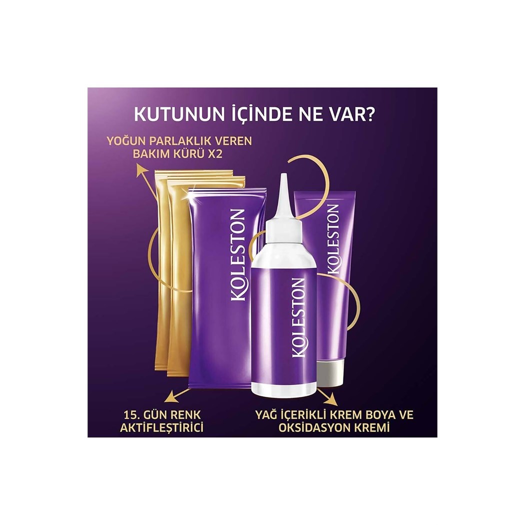 Koleston Kit Saç Boyası 4/77 Kadife Kahve