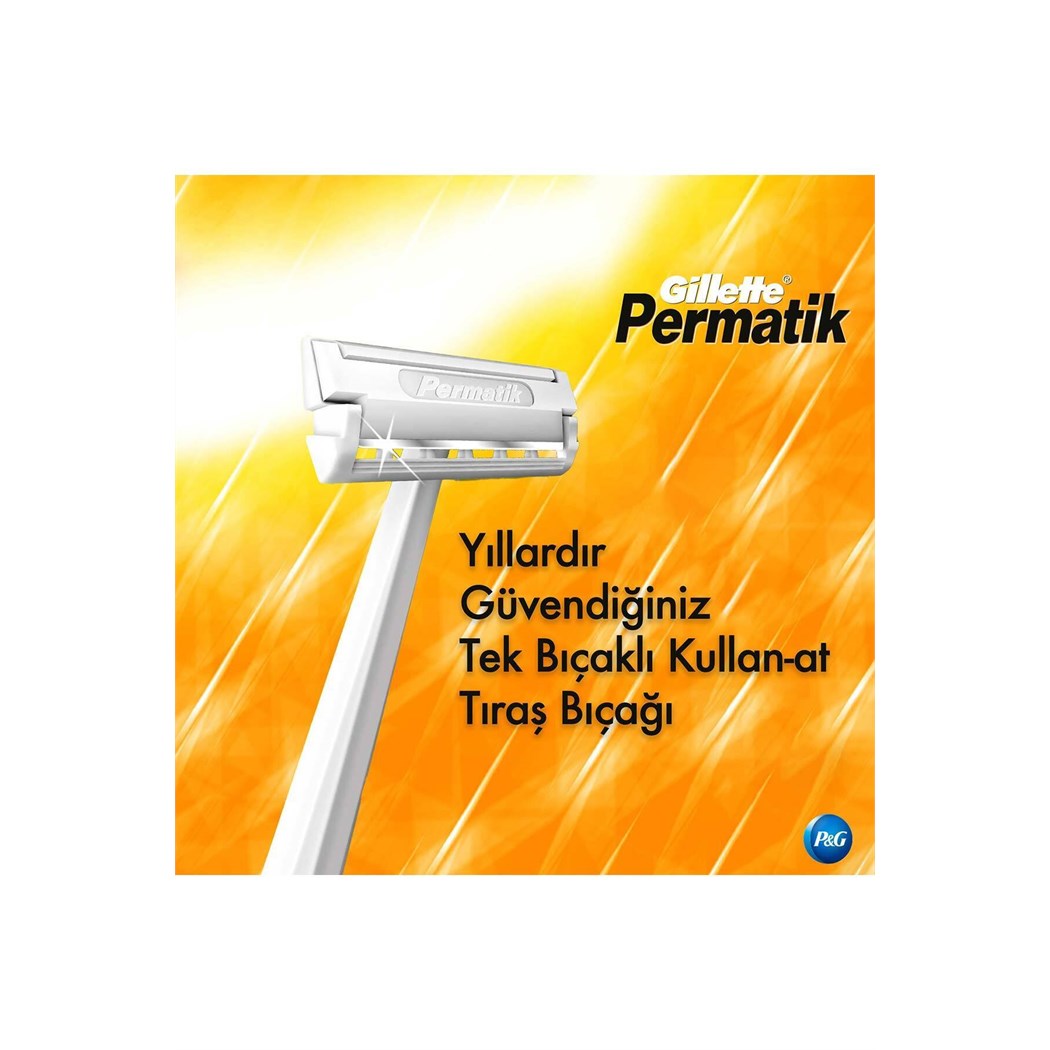 Permatik Kullan At Tıraş Bıçağı 5 Adet