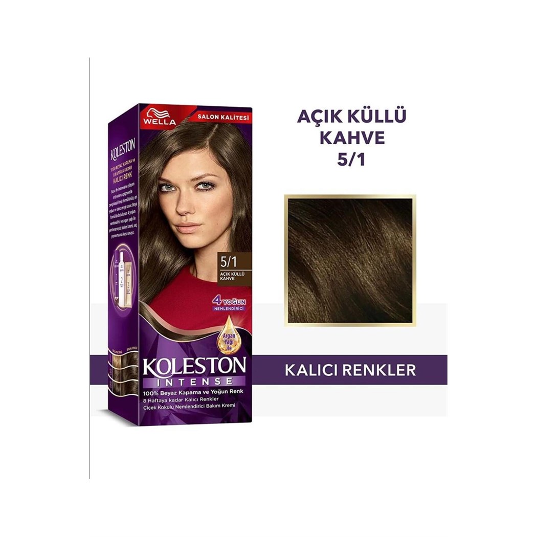 Koleston İntense 5/1 Açık Küllü Kahve Saç Boyası