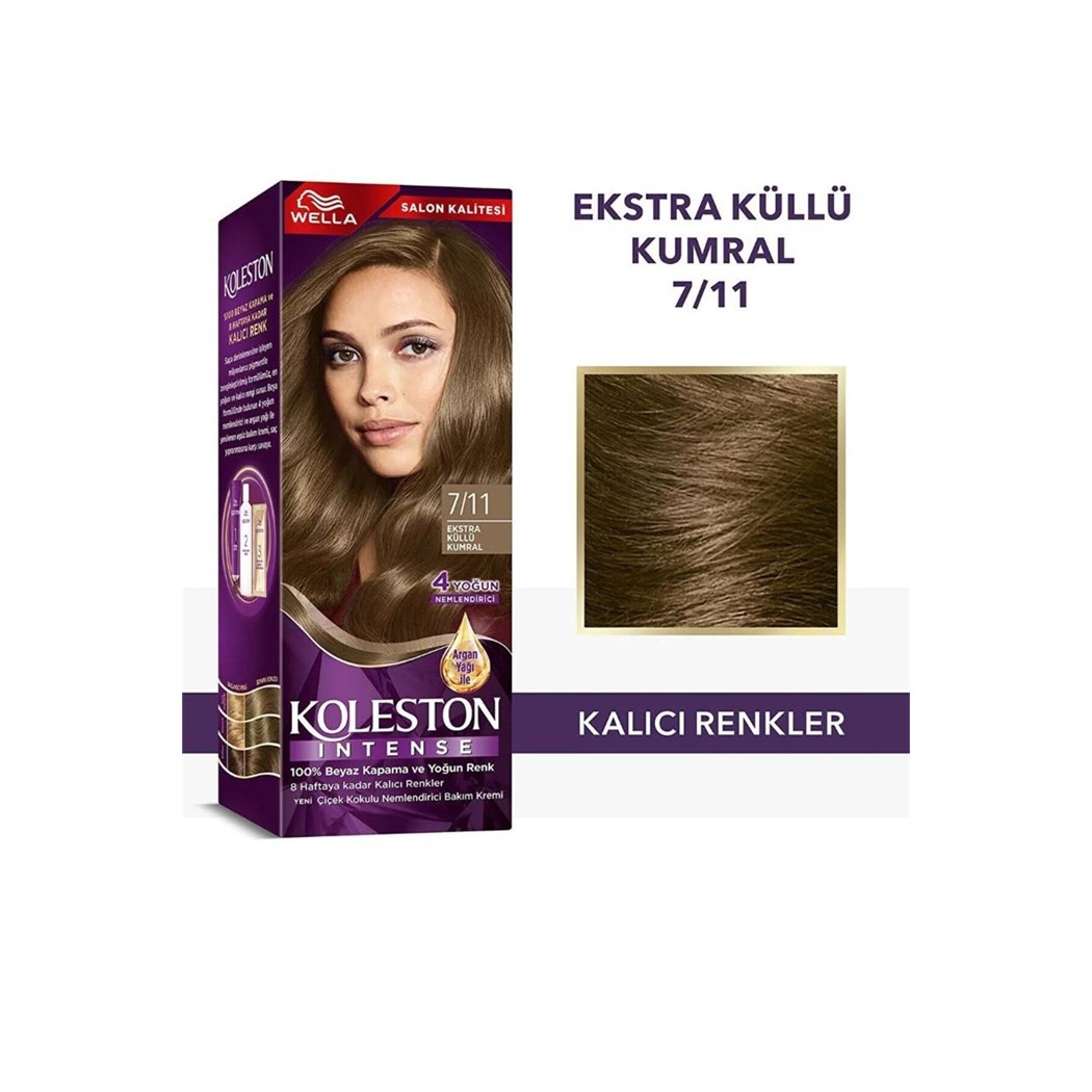 Koleston İntense 7/11 Ekstra Küllü Kumral Saç Boyası