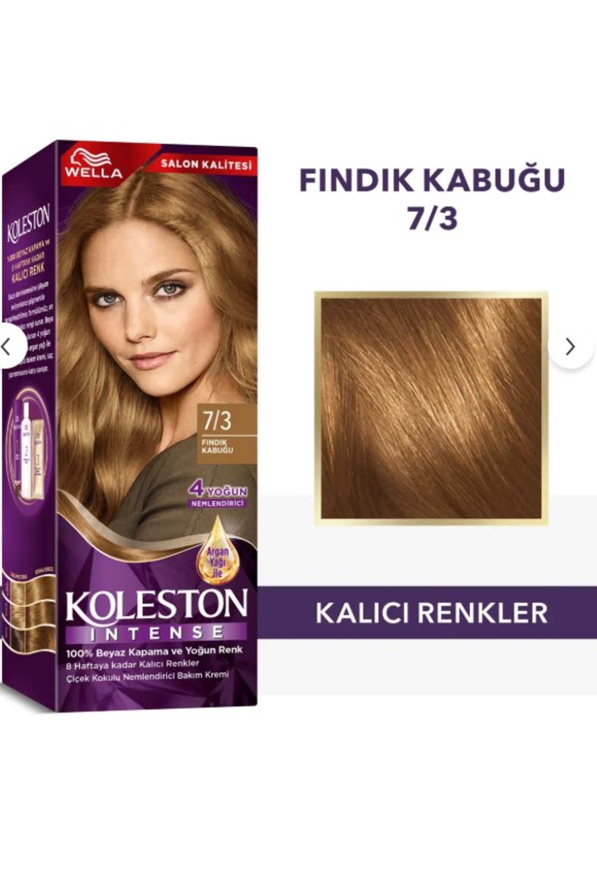 Koleston İntense 7/3 Fındık Kabuğu Saç Boyası