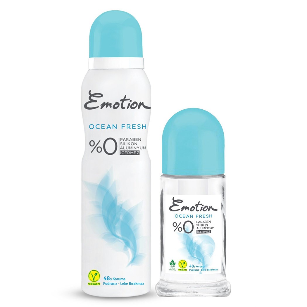 Kofre Kadın Deodorant 150 ml + Roll-On 50 ml Ocean Fresh