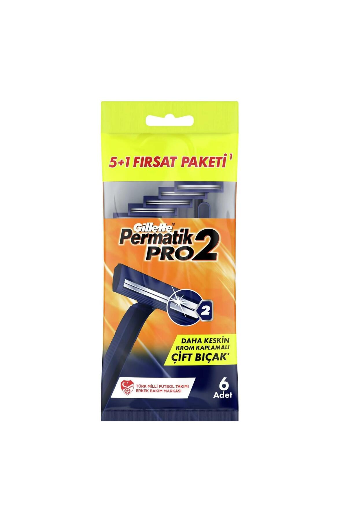 Gillette Permatik Pro2 6lı Poşet