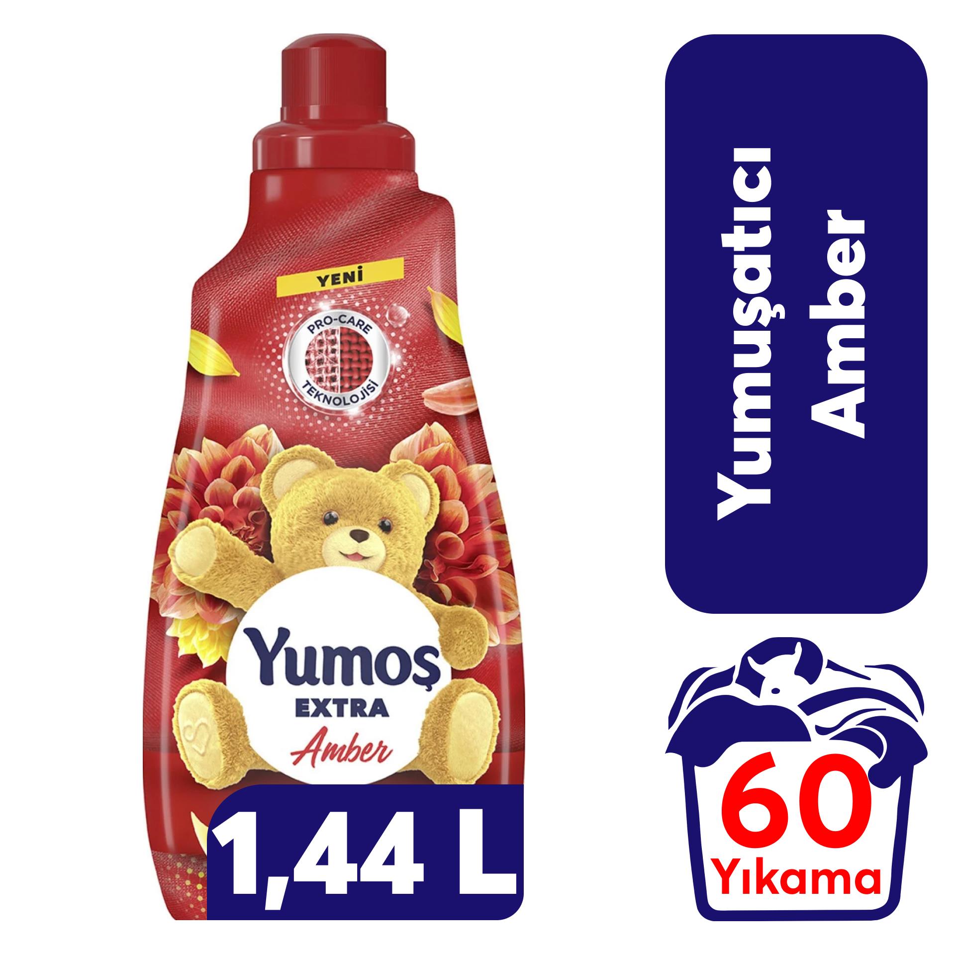 Yumoş Extra Yumuşatıcı 1440 ml Amber