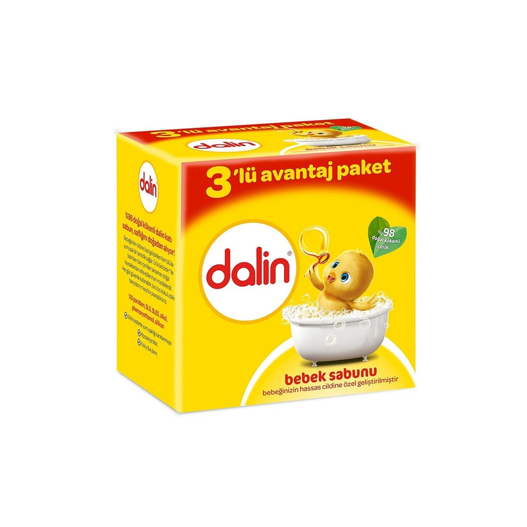 Bebek Sabun 100 gr 3'lü